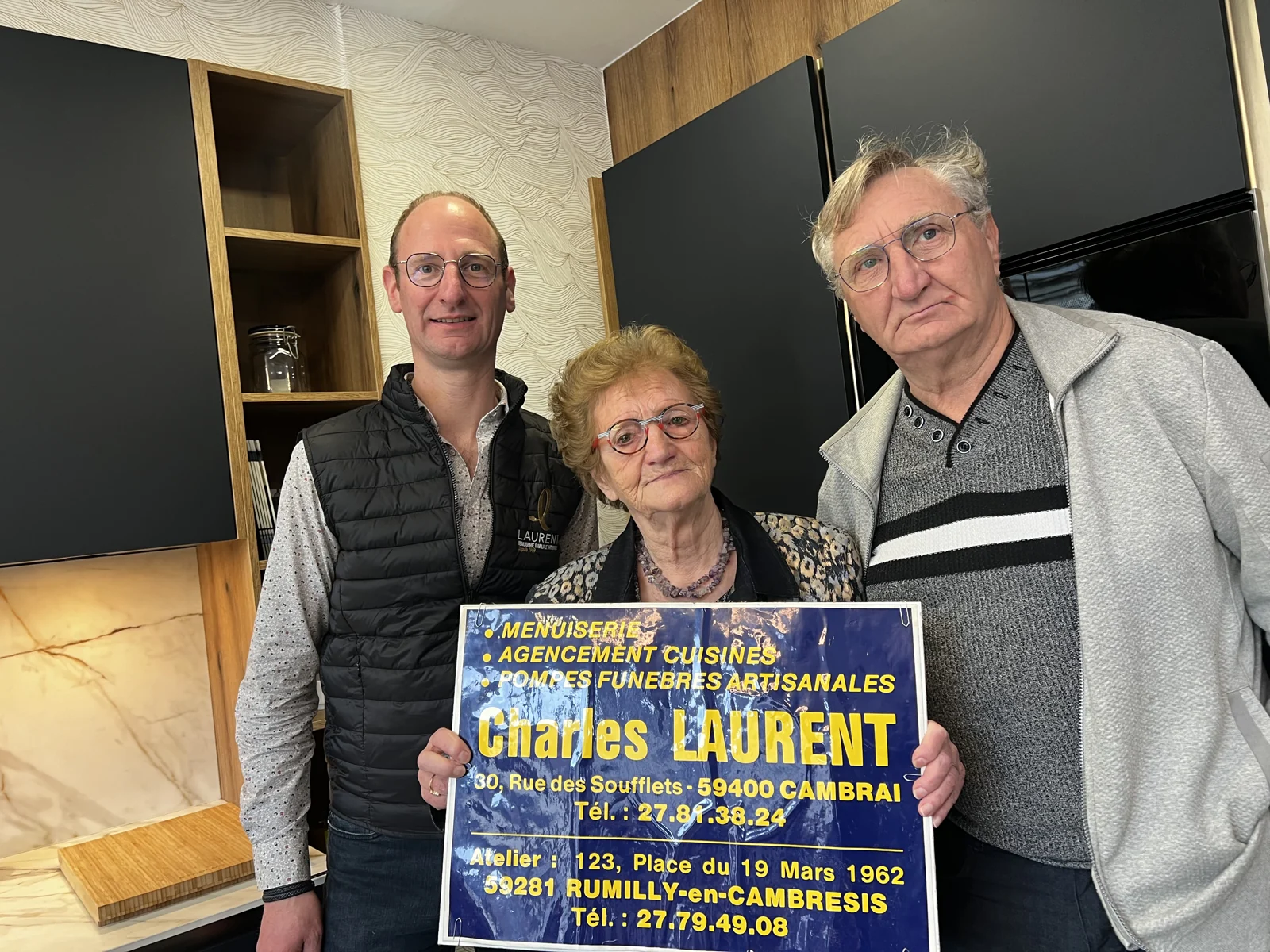 La famille Laurent et une enseigne historique