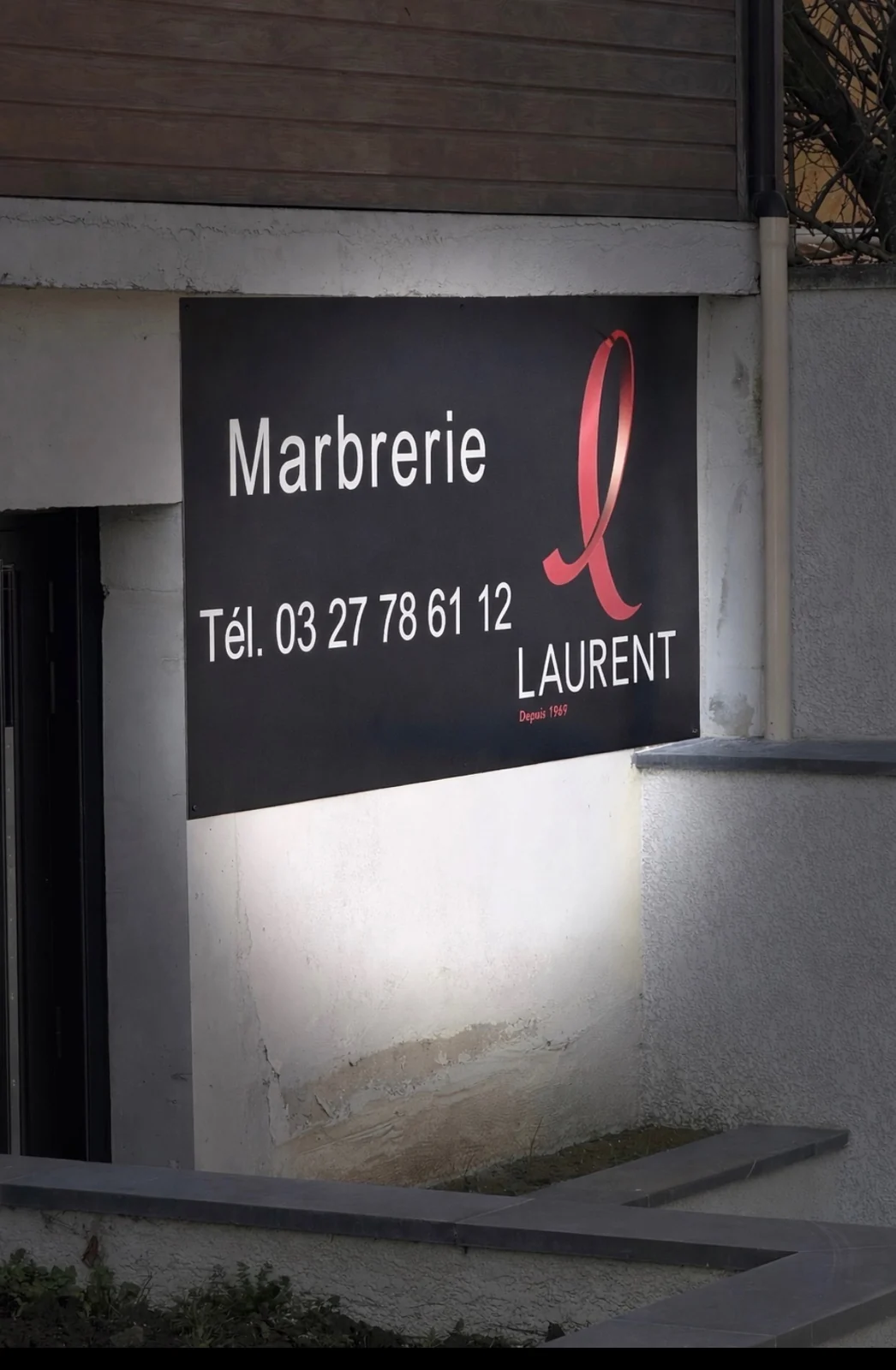 La marbrerie Laurent à Carnières