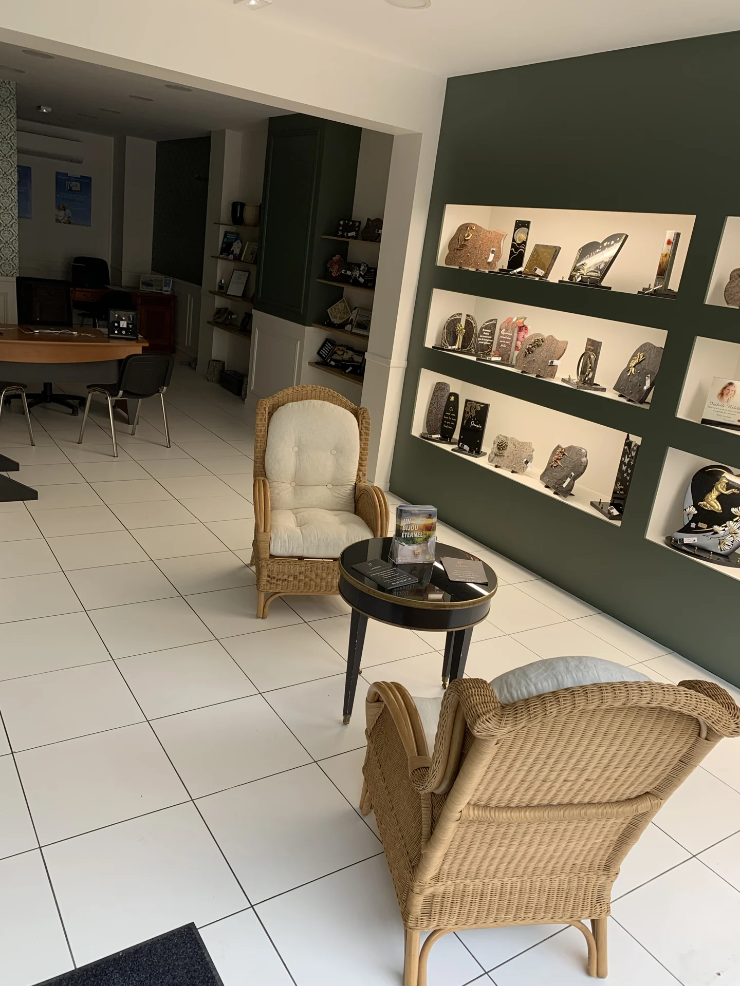 L’espace d’accueil de notre agence de Cambrai