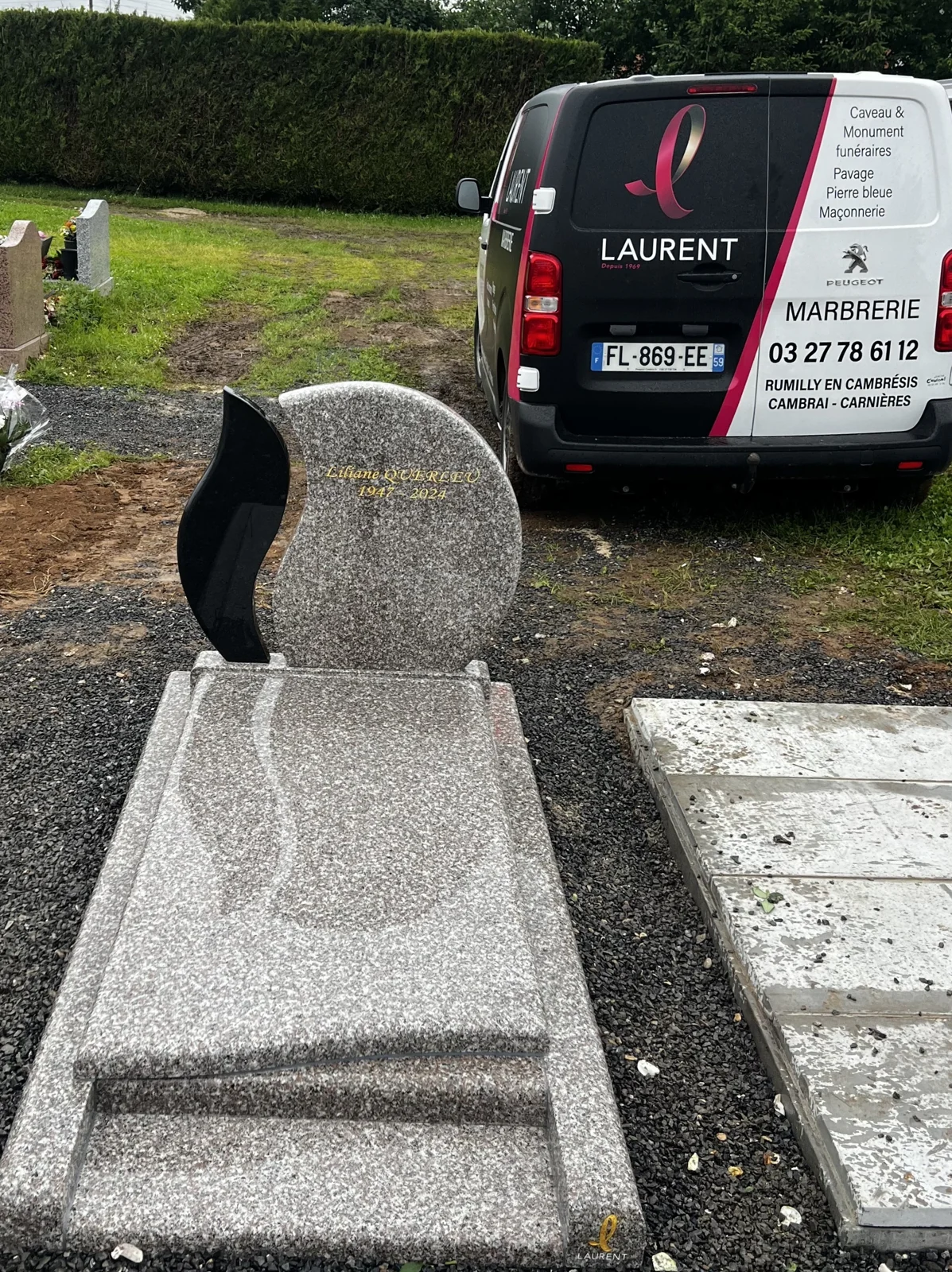 Le monument refermé après intervention