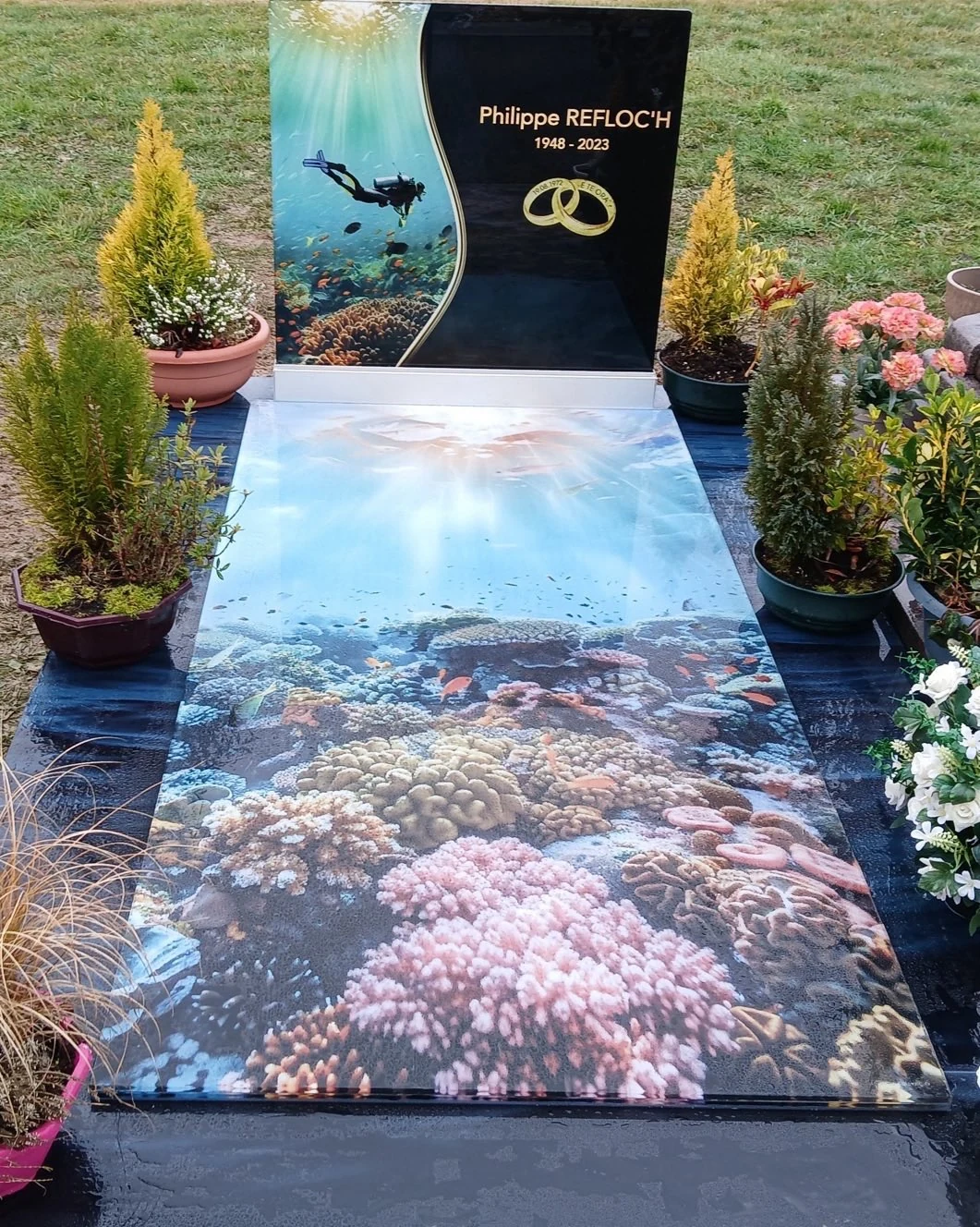 Un univers marin pour évoquer une passion